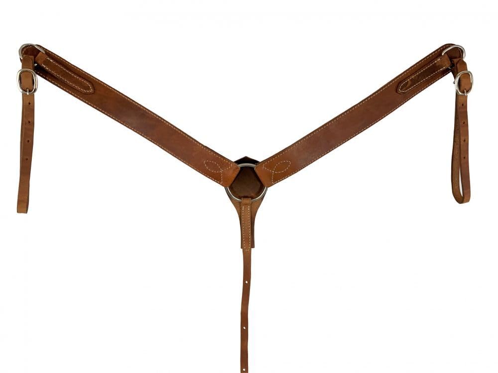Dark Brown Leather Western Breast Collar B933