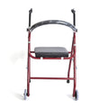 Foldable Four Wheeled Lightweight Walker with Armrest B34940