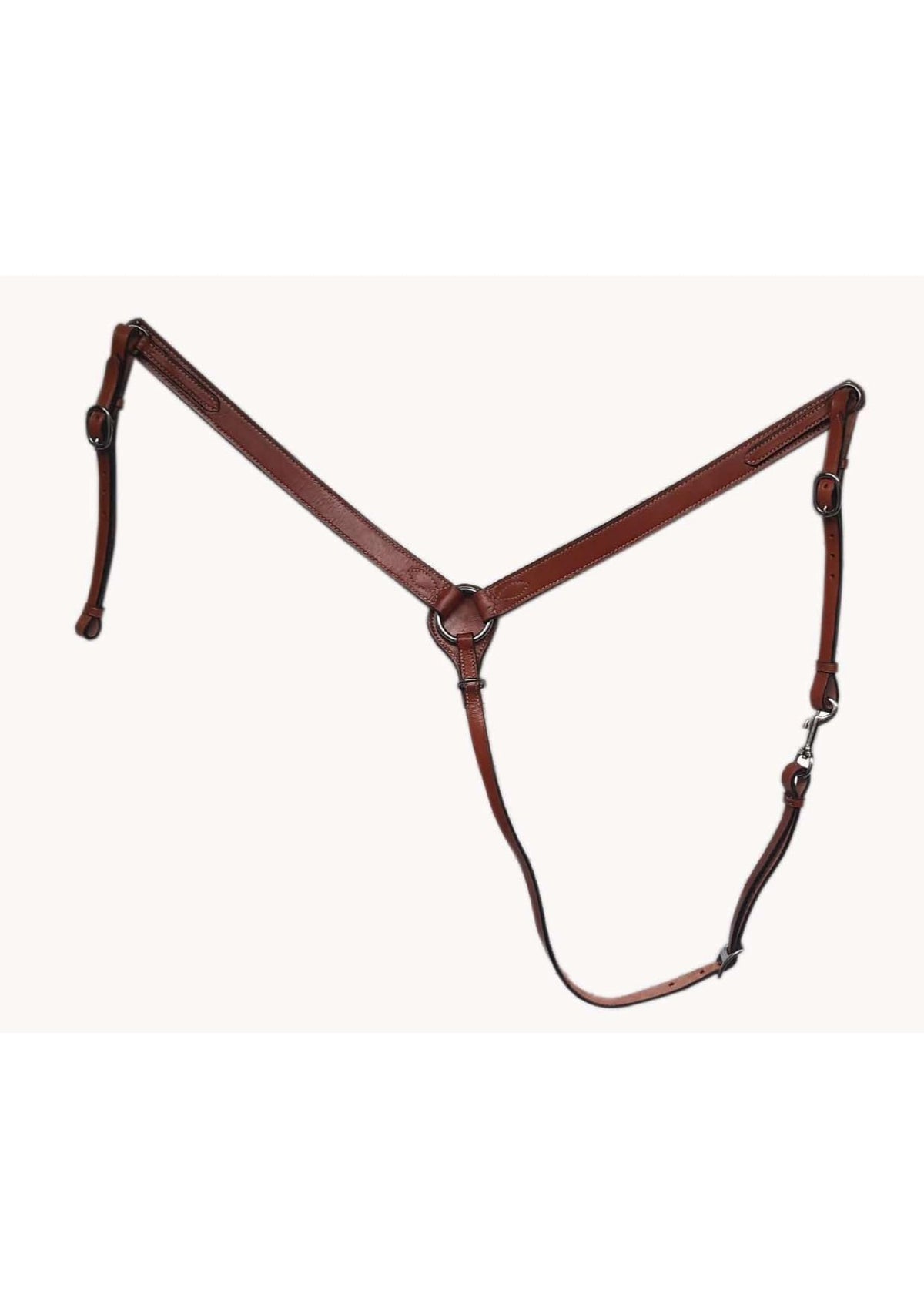 Dark Brown Leather Western Breast Collar B933