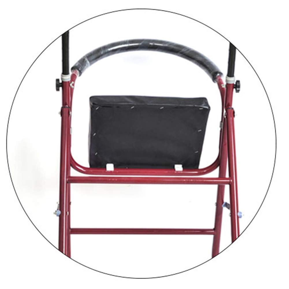 Foldable Four Wheeled Lightweight Walker with Armrest B34940