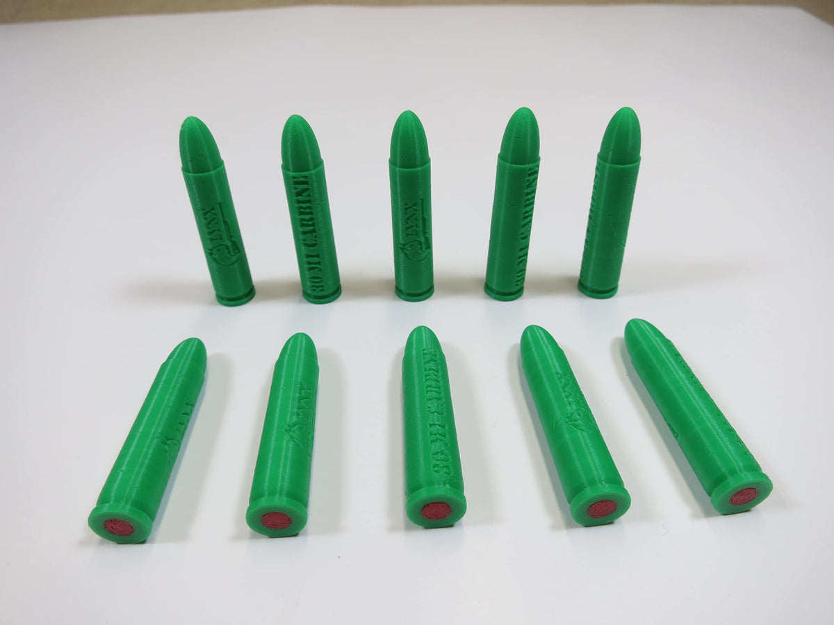 30 Carbine Plastic Snap Caps Set of 10 J9537