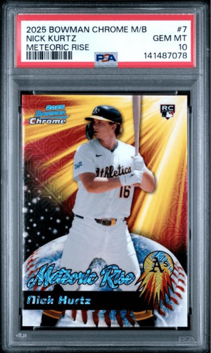 2025 Topps Bowman Chrome Mega Box Baseball Card PSA 10 C808205