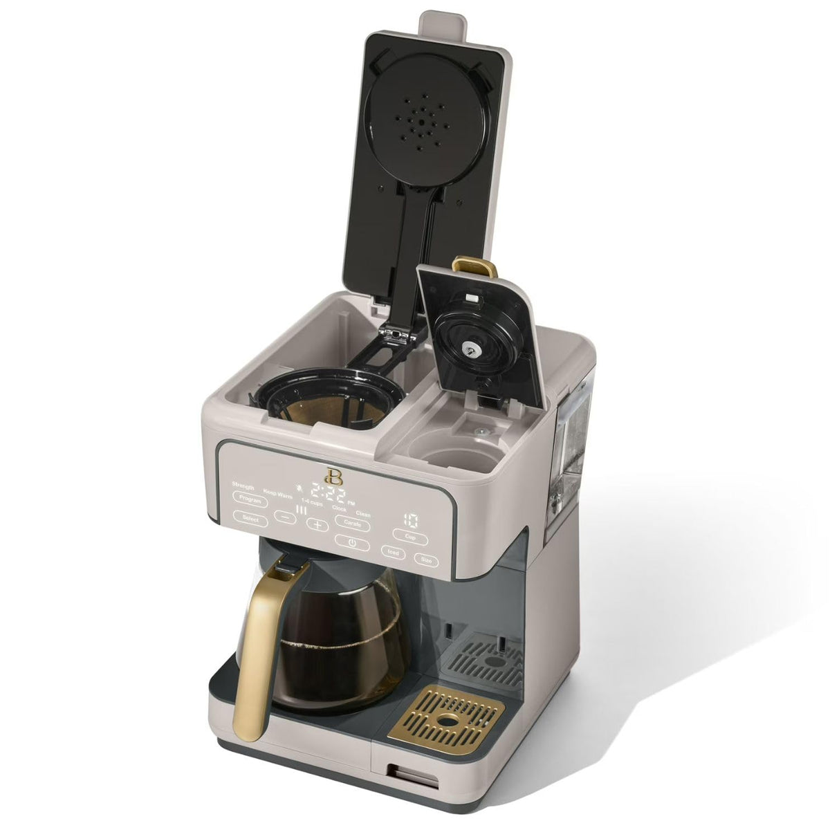 12-Cup Programmable Coffee Maker and Single Serve Brewer Y475174
