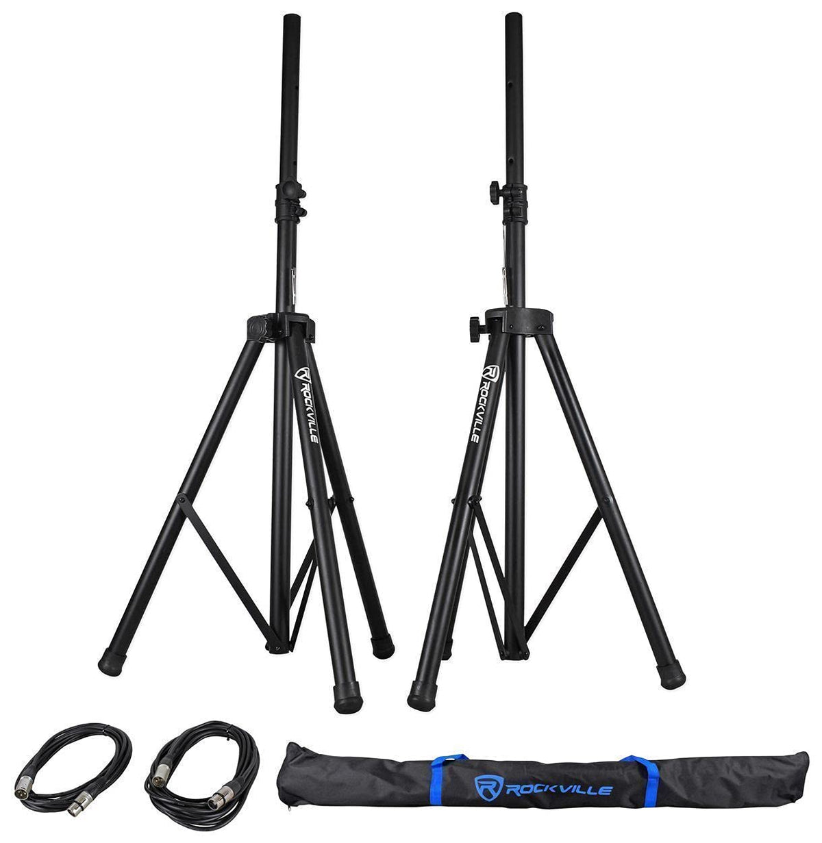 15" 1000W PA Speaker 2-Pack with Mics E21656
