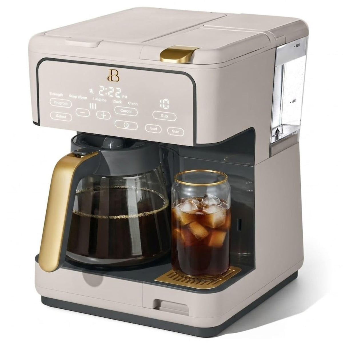 12-Cup Programmable Coffee Maker and Single Serve Brewer Y475174