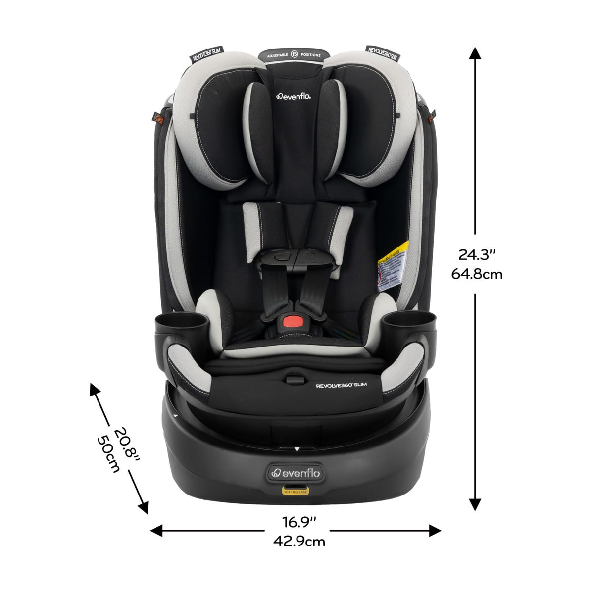 2-in-1 Rotating Car Seat Z663