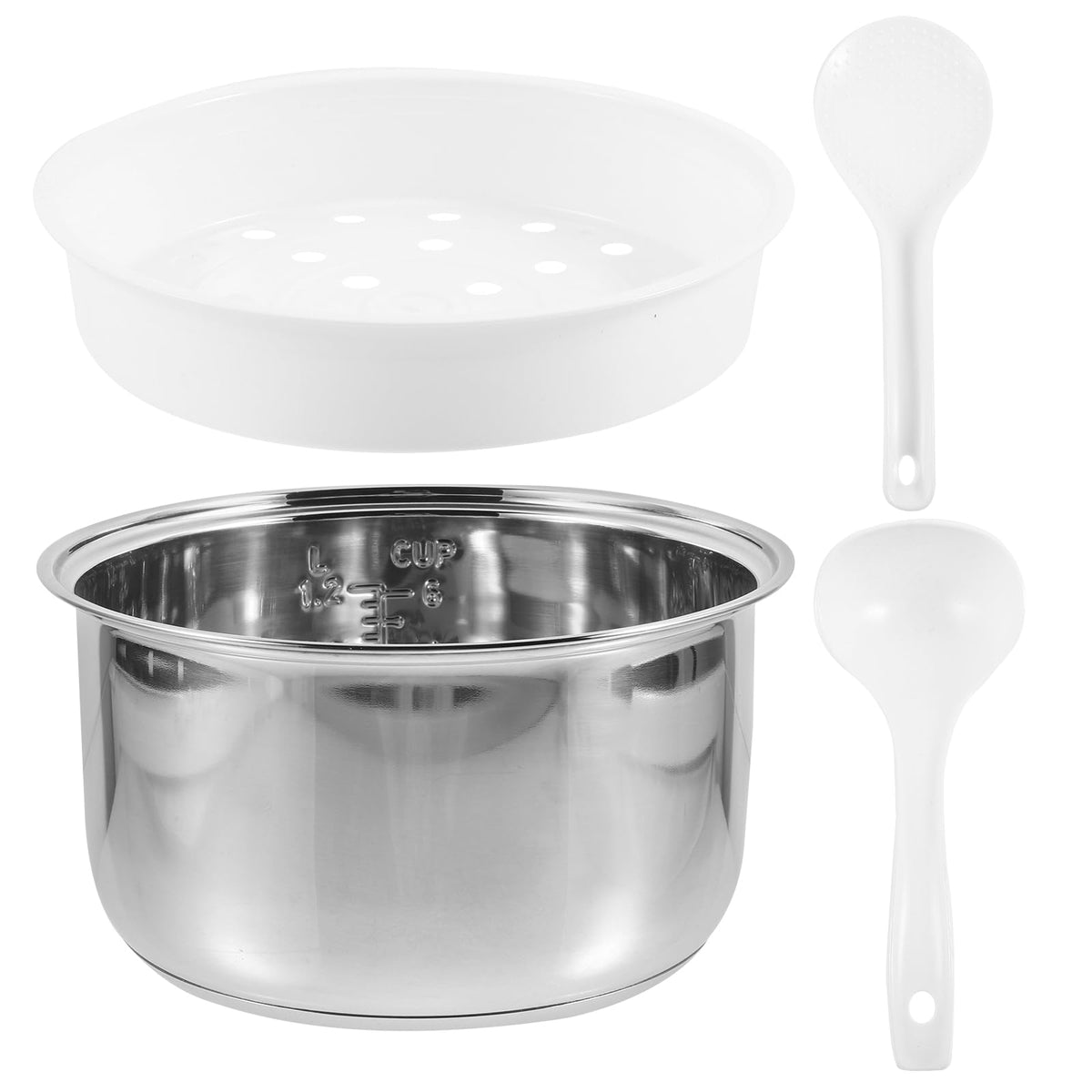 3L Stainless Steel Non Stick Rice Cooker Inner Pot S593854