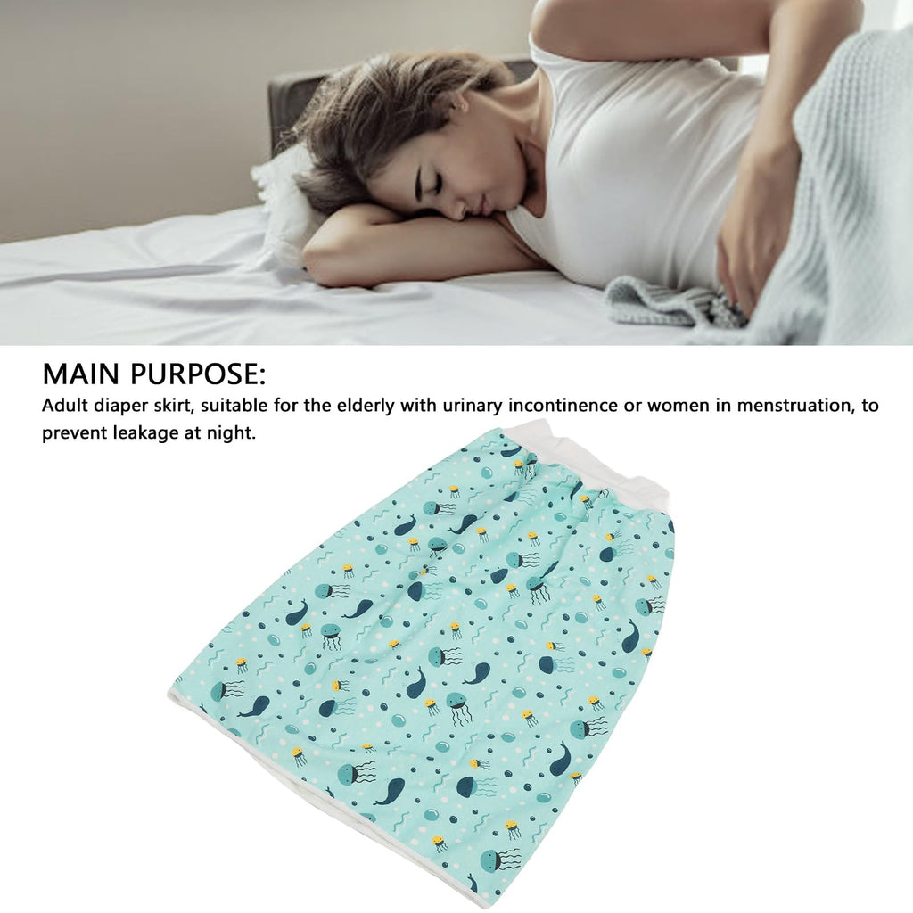 Washable Cotton Reusable Incontinence Bed Pad XL T767148