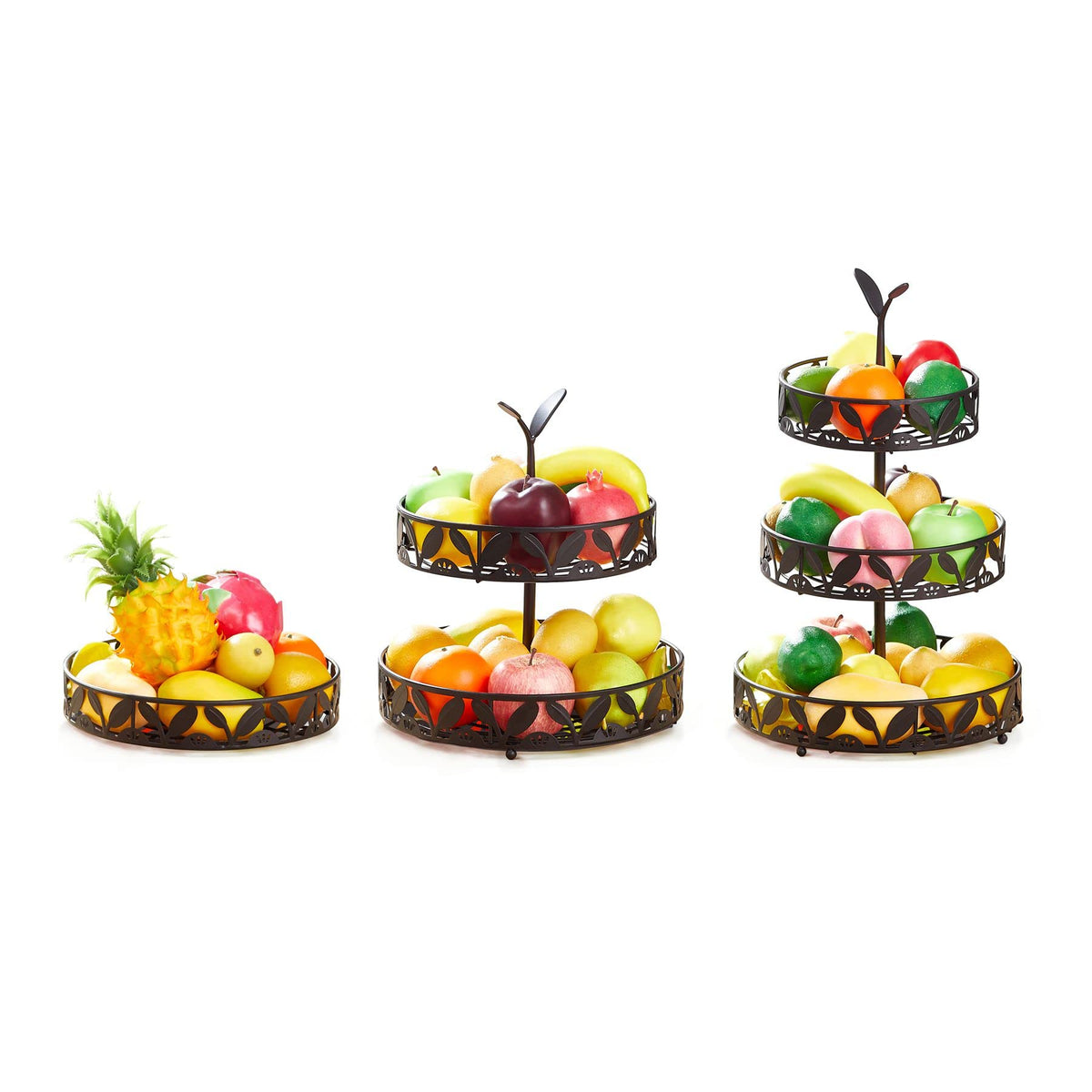 3 Tier Detachable Fruit Basket Stand S4000