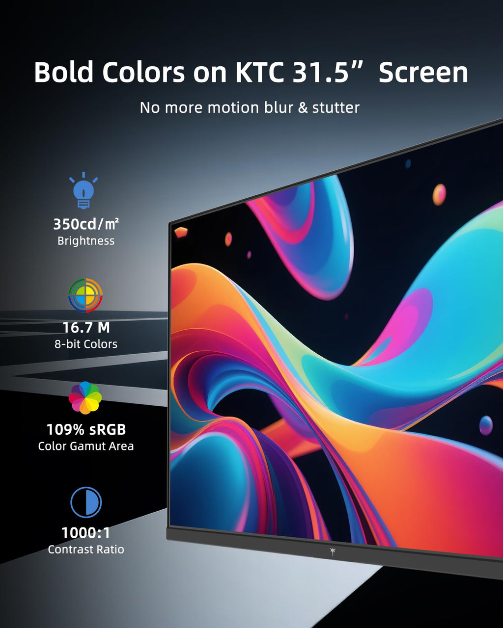 32 Inch 2K 1440P 120Hz IPS HDR Computer Monitor D434348