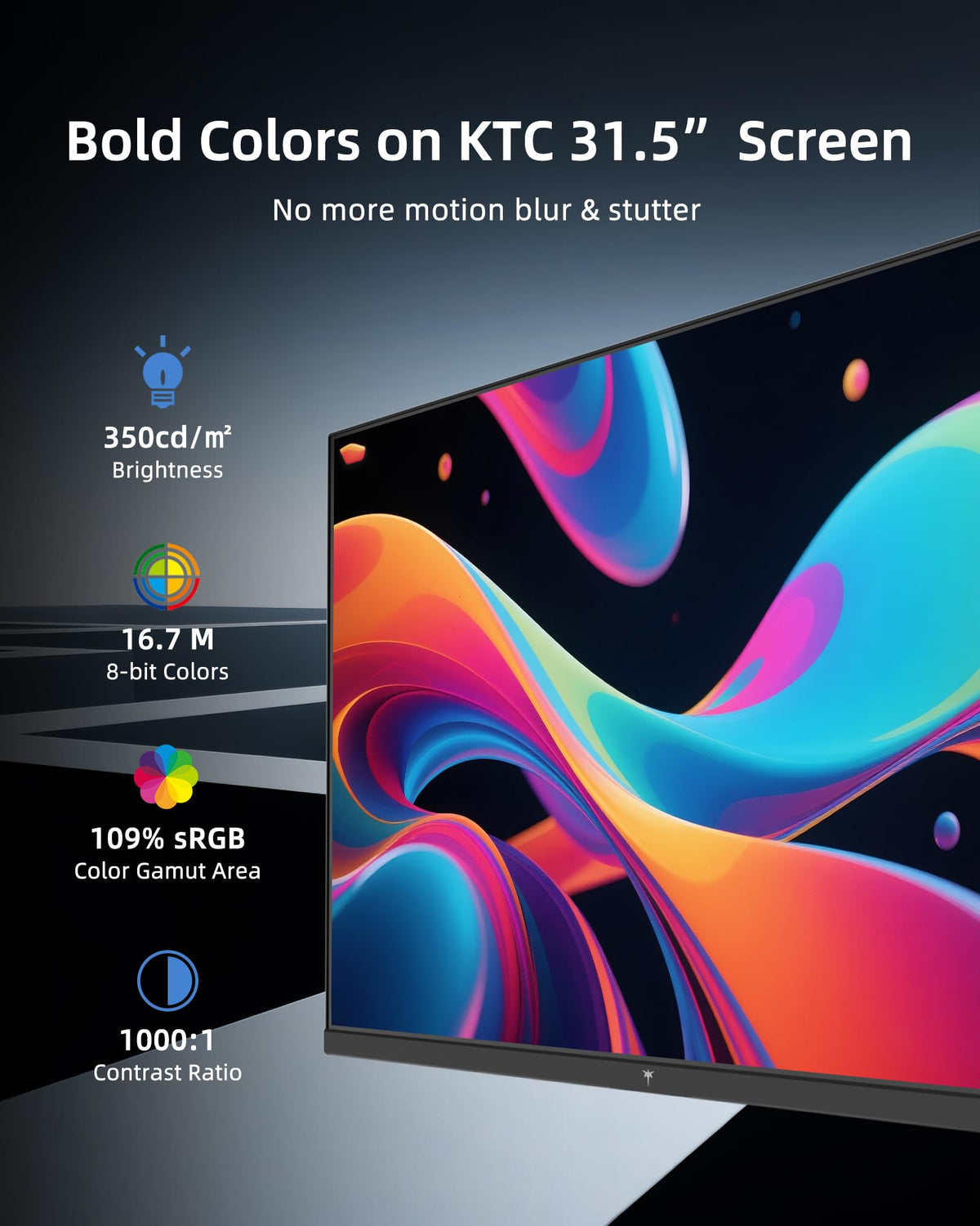 32 Inch 2K 1440P 120Hz IPS HDR Computer Monitor D434348