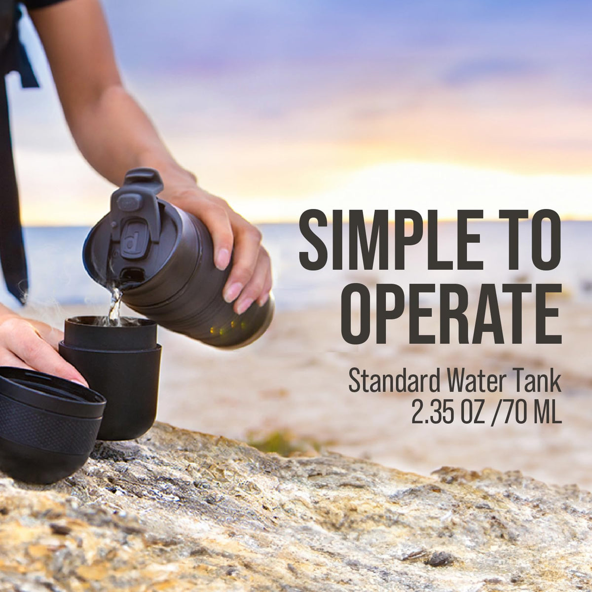 Portable Espresso Machine Hand Coffee Maker W56161