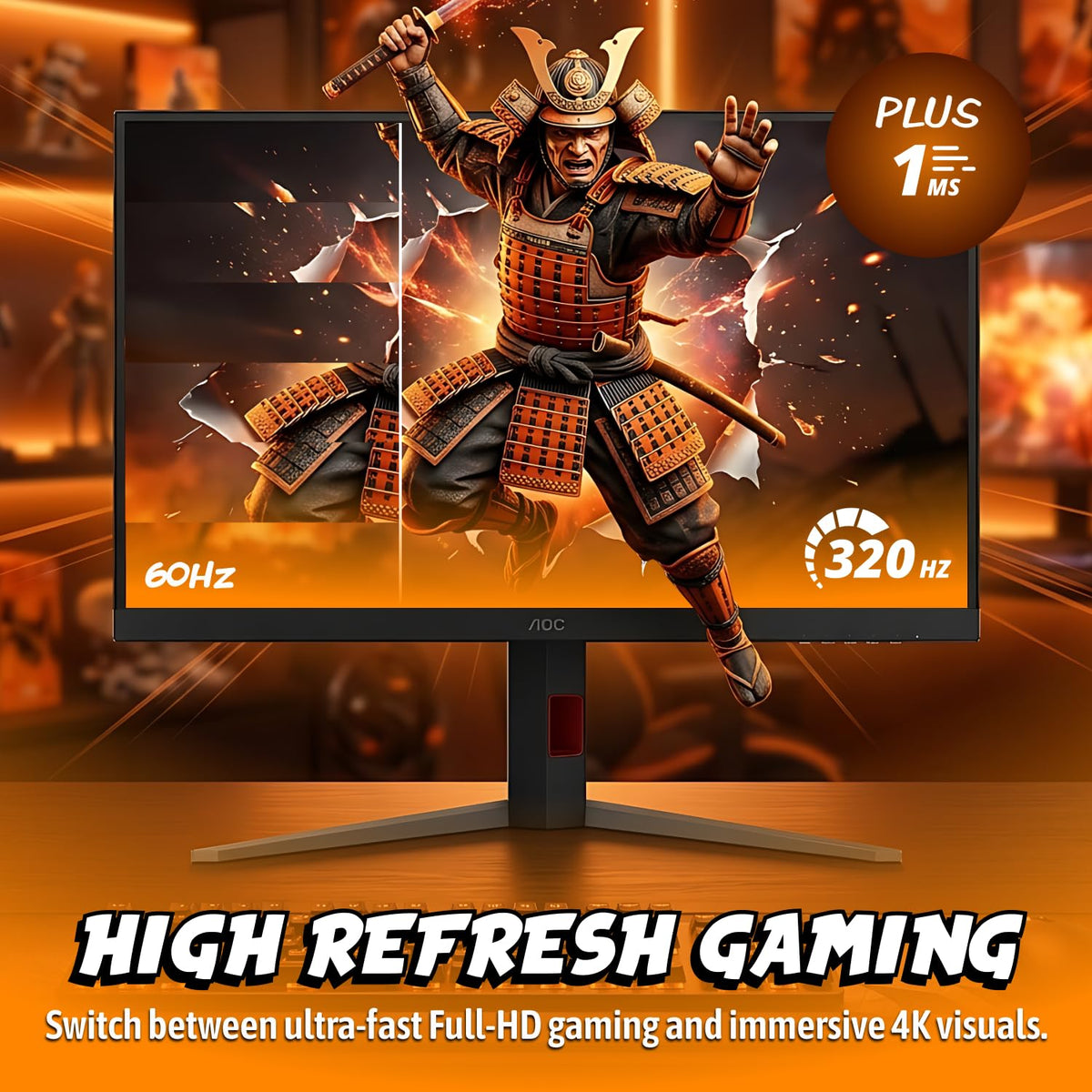 32" 4K IPS Gaming Monitor V61572