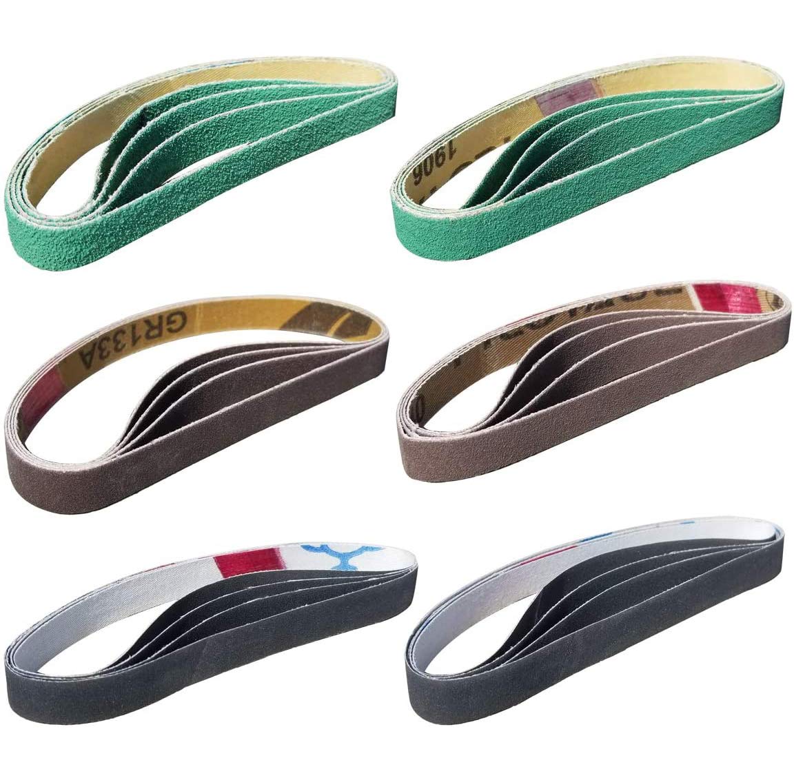 24 Pcs 1/2" x 12" Replacement Belt Kit Y90272