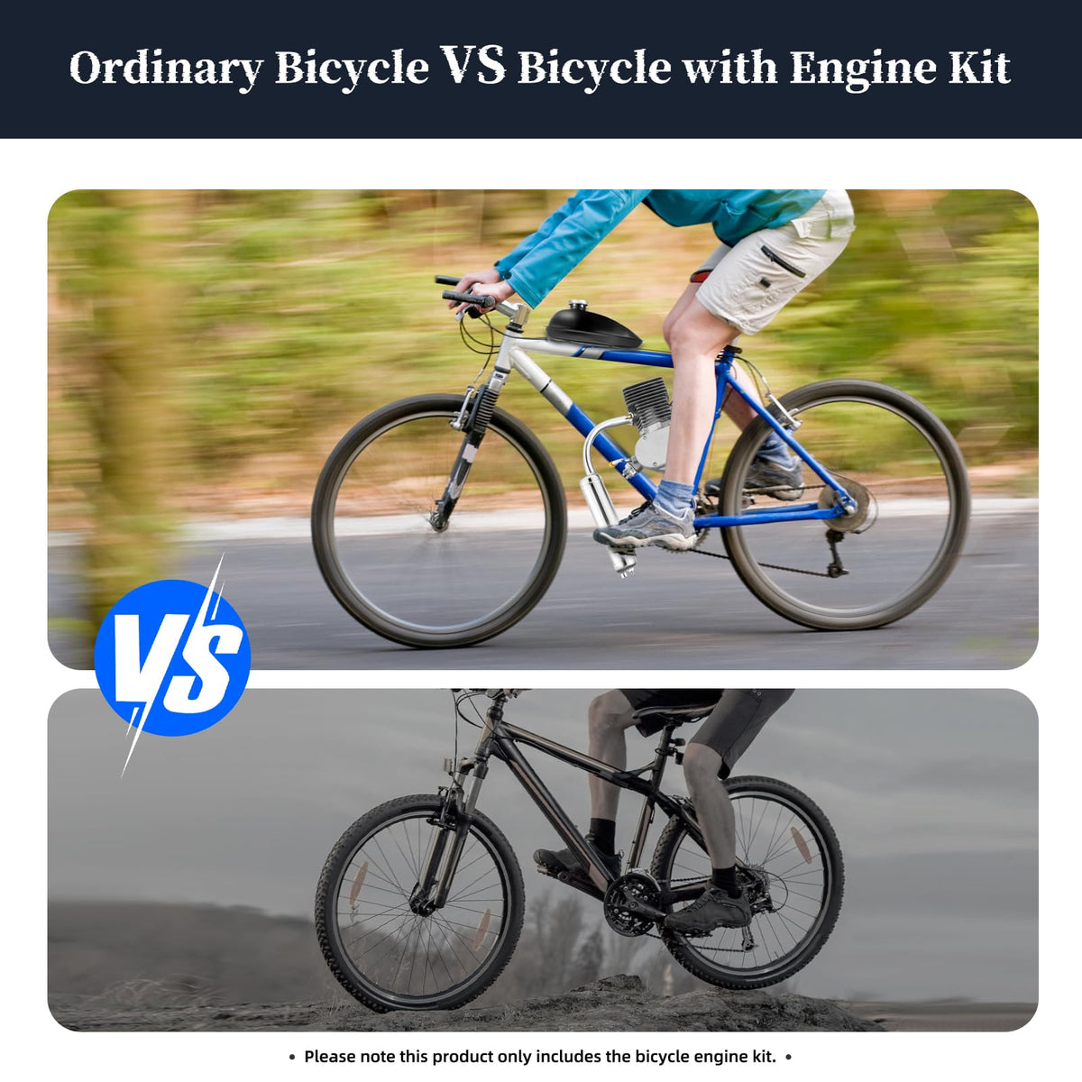 100CC 2 Stroke Bicycle Engine Kit with 36-Tooth Sprocket R97818