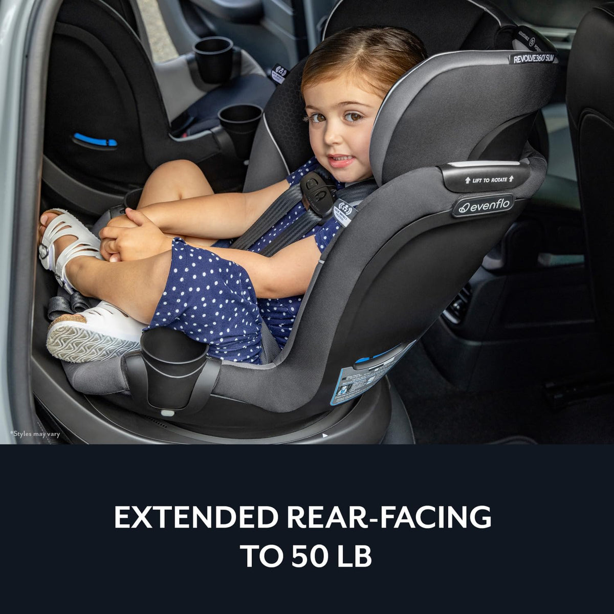 2-in-1 Rotating Car Seat Z663
