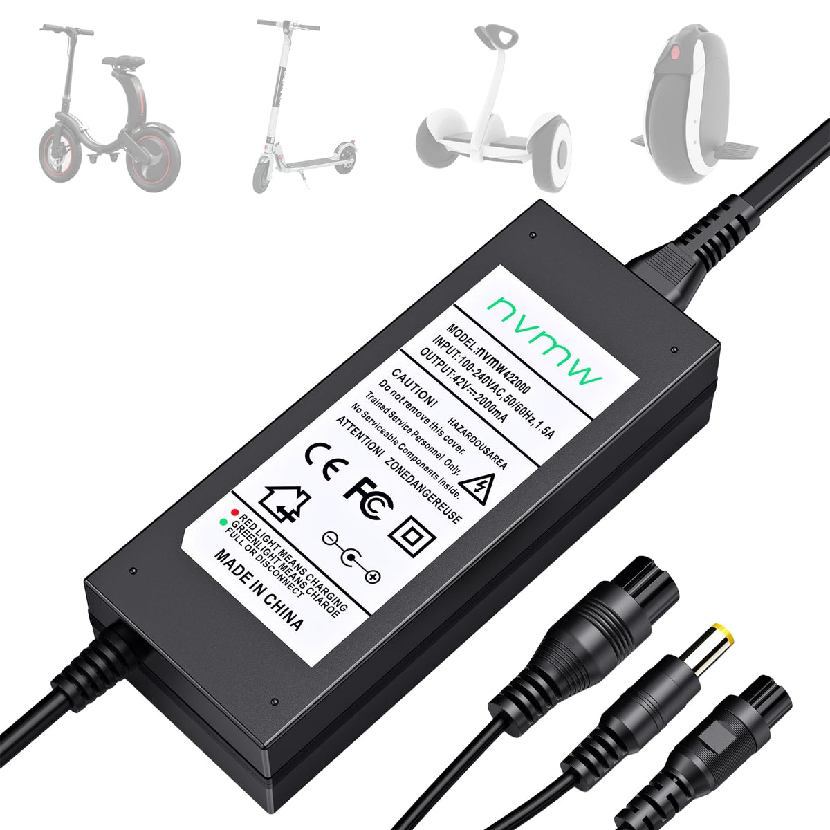 3 in 1 Replacement Charger 3 Claw Female Port E50713