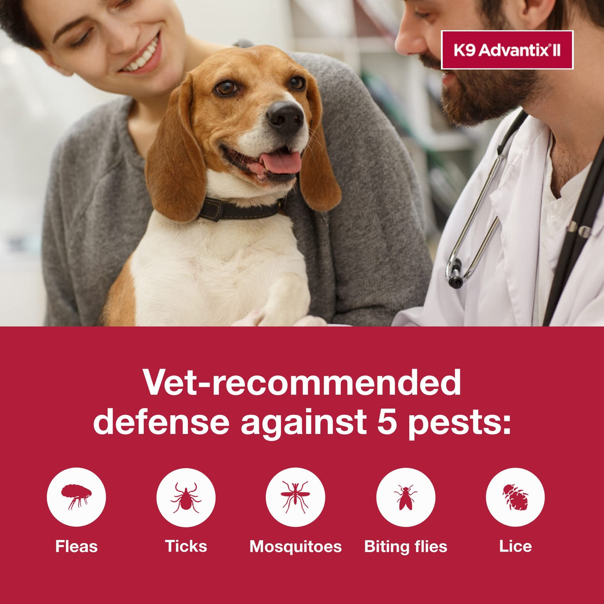K9 Advantix II Small Dog 2-Mo Supply 60 Count P920