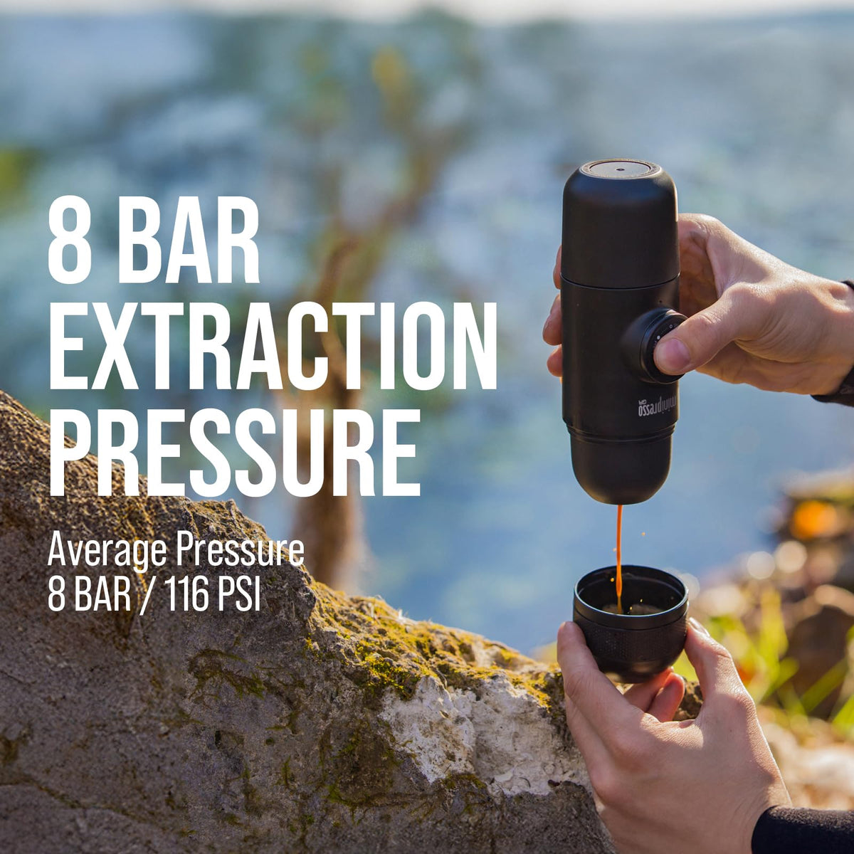 Portable Espresso Machine Hand Coffee Maker W56161