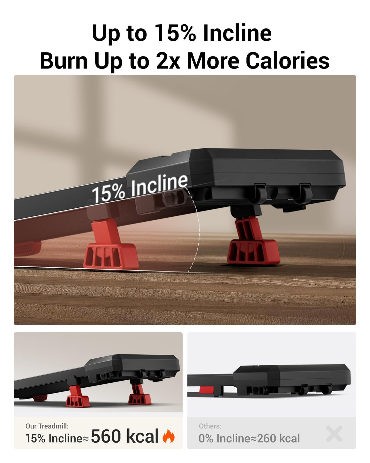 15% Incline Treadmill E435431