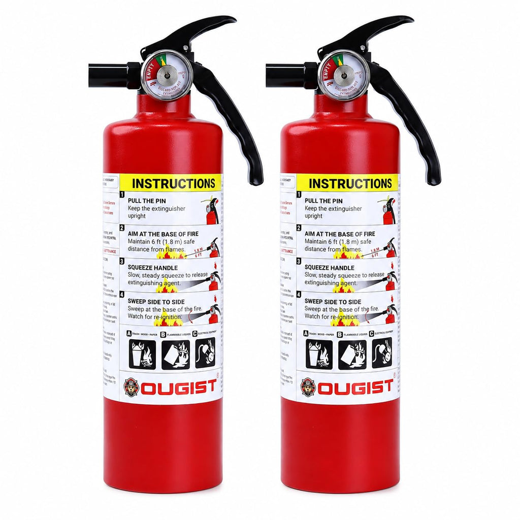 2.5 lb Dry Chemical ABC Fire Extinguisher, 2 Pack C54700