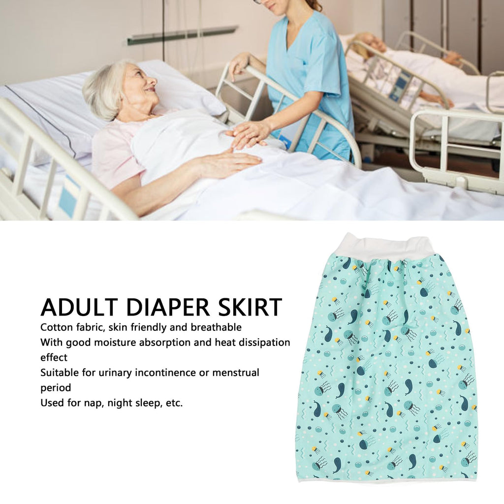 Washable Cotton Reusable Incontinence Bed Pad XL T767148