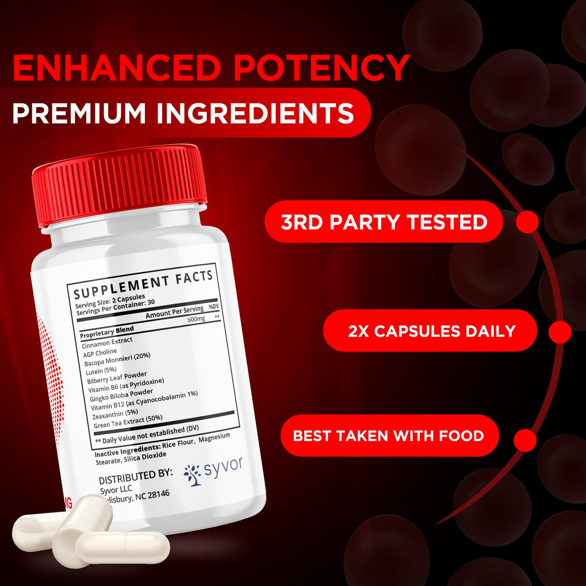 3 Pack 180 Capsules F784