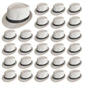 Panama Hats Short Brim 58cm F407