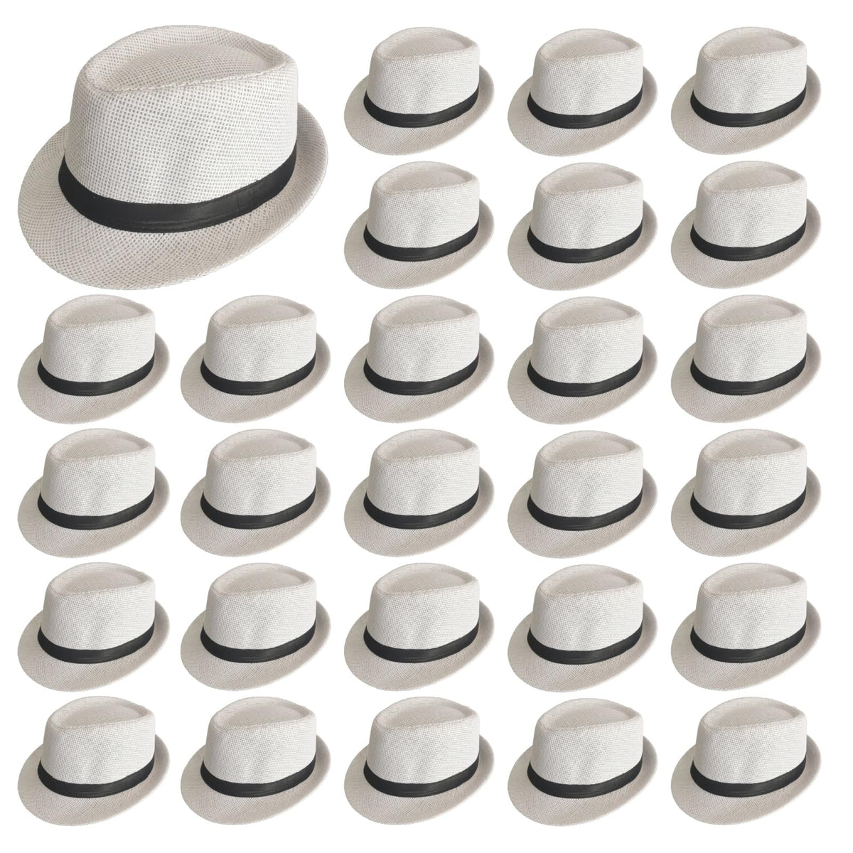 Panama Hats Short Brim 58cm F407