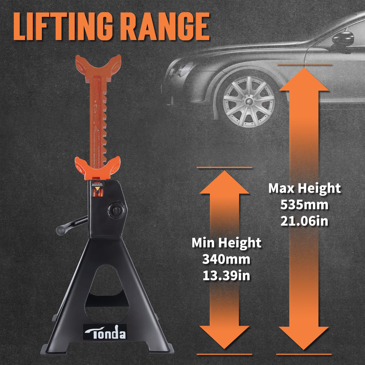 3 Ton Jack Stands 1 Pair K95433